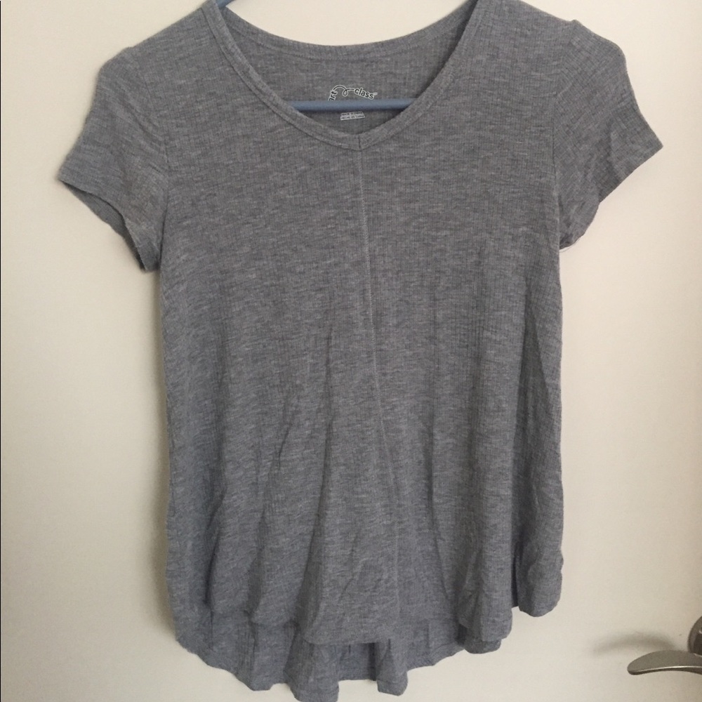Target grey soft tee